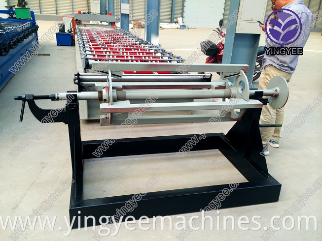 IBR roof sheet roll forming machine with speed 15m/min